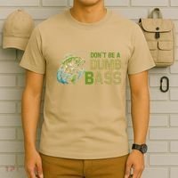 DonT Be A Dumb Bass Fishing Funny Fisherman Saying Joke T-Shirt thumb 6