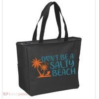 Dont Be A Salty Beach Tote Bag thumb 2