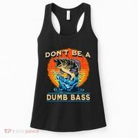 DonT Be A Dumb Bass Funny Fish Women's Tank Top thumb 0