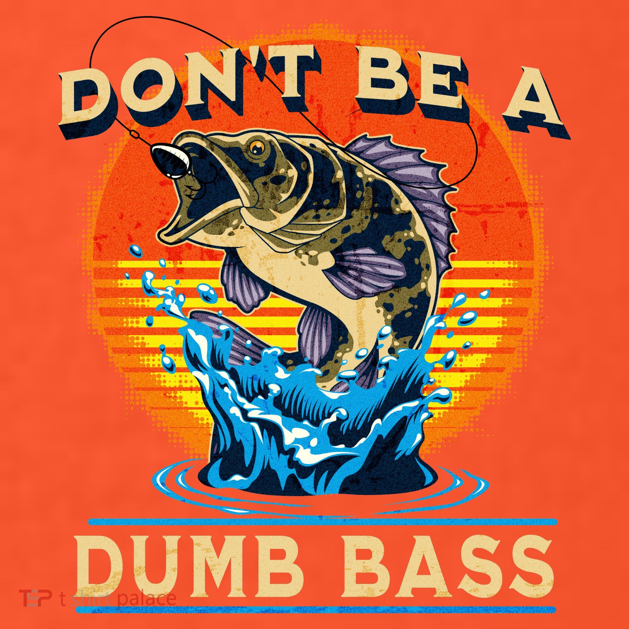 DonT Be A Dumb Bass Funny Fish Visor