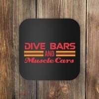 Dive Bars And Muscle Cars Muscle Car Coaster thumb 0