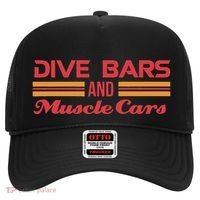 Dive Bars And Muscle Cars Muscle Car Hat thumb 0