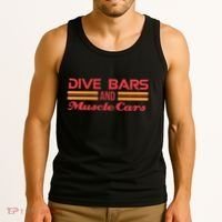 Dive Bars And Muscle Cars Muscle Car Tank Top thumb 3
