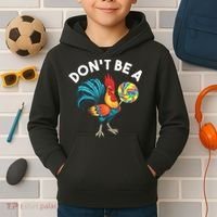 Don't Be A Cook Sucker Chicken Lollipop Sarcastic Humor Kids Hoodie thumb 2