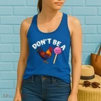Dont Be A Cock Sucker Funny Women's Tank Top thumb 2