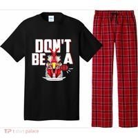 Dont Be A Cock Sucker Rooster Lollipop Funny Fathers Day Pajama Set thumb 0