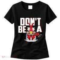 Dont Be A Cock Sucker Rooster Lollipop Funny Fathers Day Women's T-Shirt thumb 0