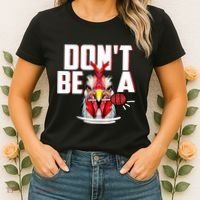 Dont Be A Cock Sucker Rooster Lollipop Funny Fathers Day Women's T-Shirt thumb 2