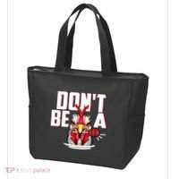 Dont Be A Cock Sucker Rooster Lollipop Funny Fathers Day Tote Bag thumb 3