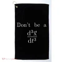 DonT Be A Jerk Mathematician Golf Towel thumb 0