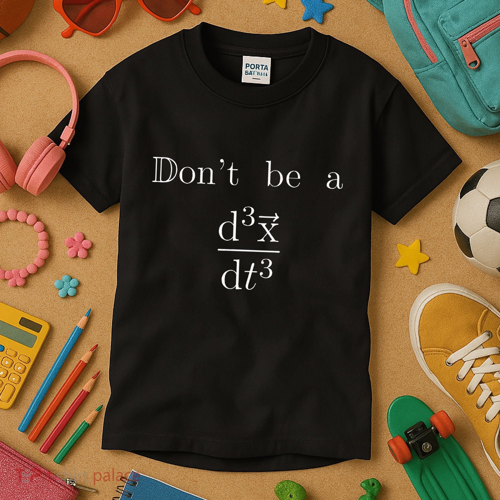 DonT Be A Jerk Mathematician Kids T-Shirt