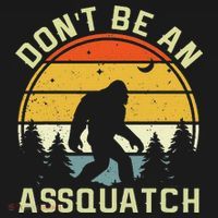 DonT Be An Sasquatch . Funny Sasquatch Long Sleeve Shirt thumb 2