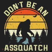 DonT Be An Sasquatch . Funny Sasquatch Golf Towel thumb 3