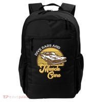 Drive Bars And Muscle Cars Backpack thumb 0