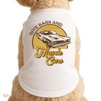 Drive Bars And Muscle Cars Doggie Tank thumb 0