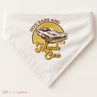 Drive Bars And Muscle Cars USA-Made Doggie Bandana thumb 0