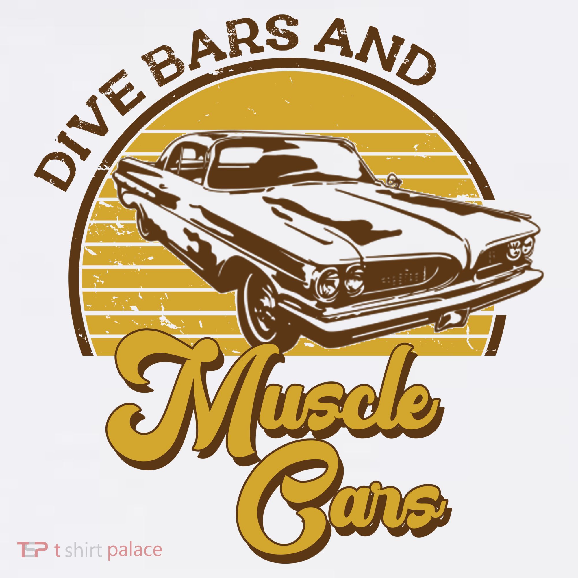 Drive Bars And Muscle Cars Long Sleeve Shirt