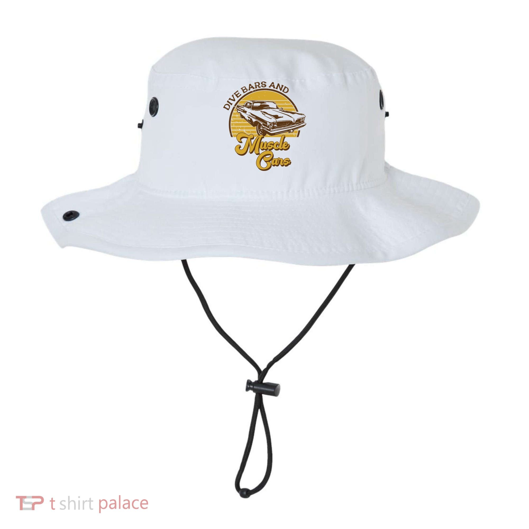 Drive Bars And Muscle Cars Bucket Hat
