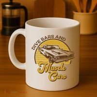 Drive Bars And Muscle Cars Coffee Mug thumb 4