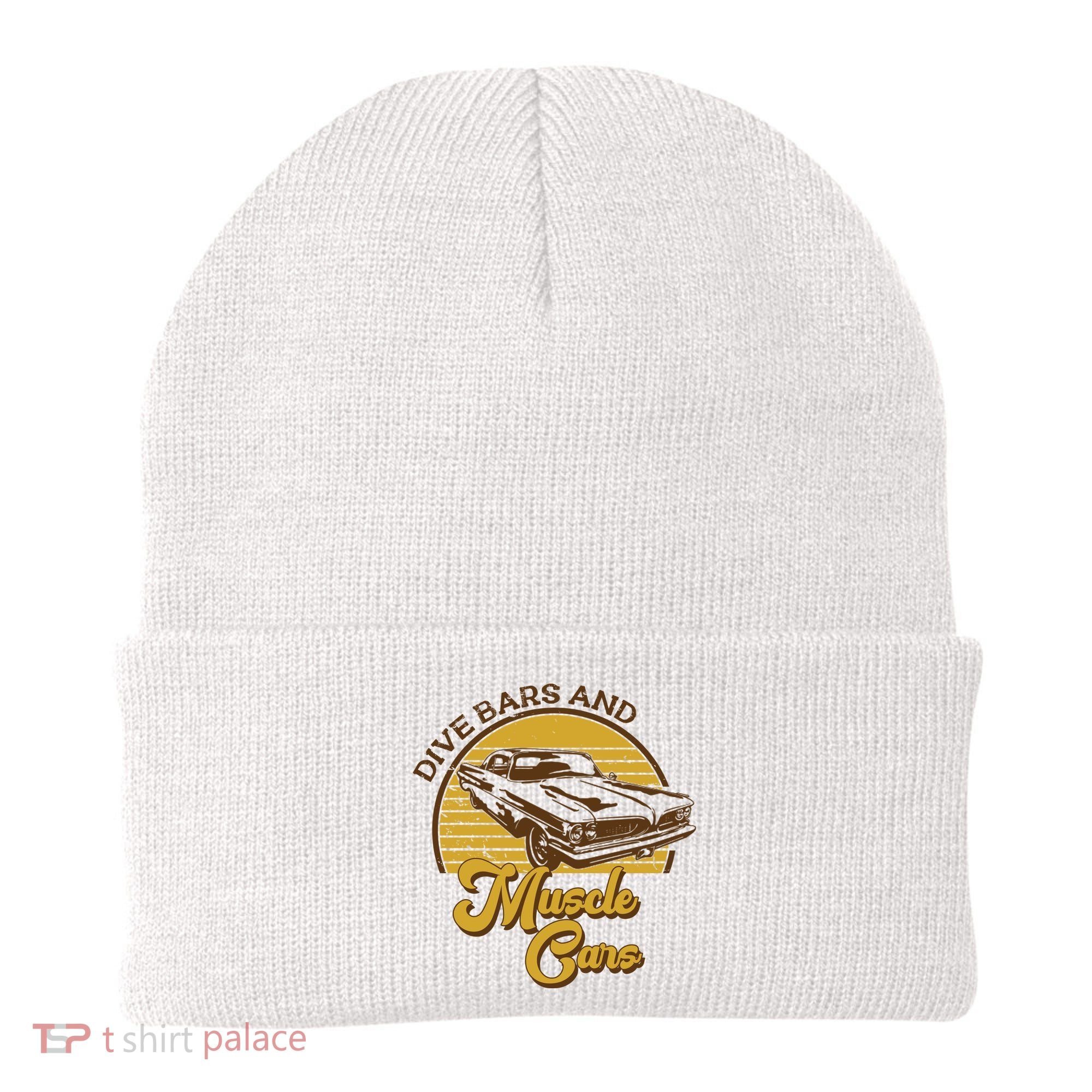 Drive Bars And Muscle Cars Beanie