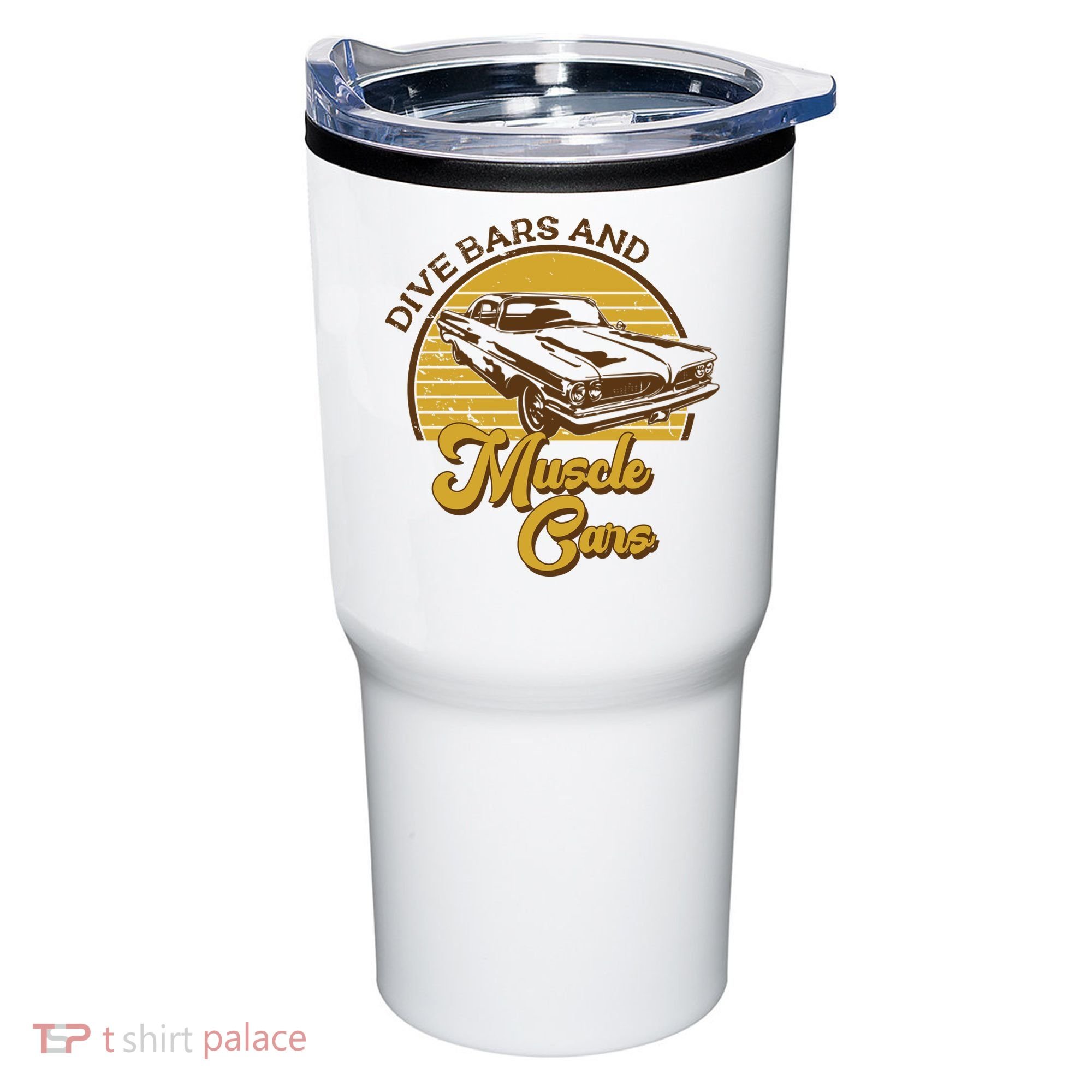 Drive Bars And Muscle Cars Tumbler