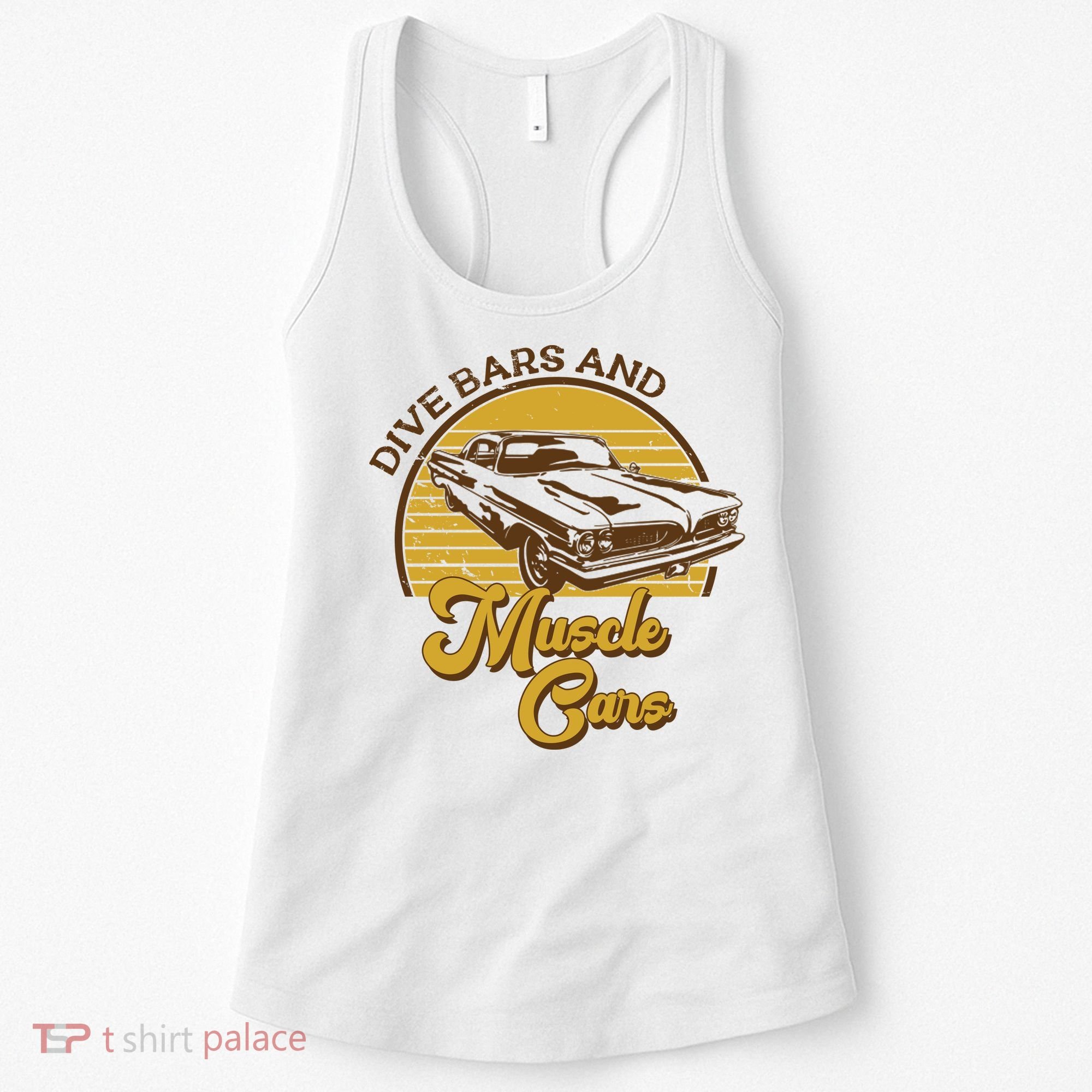Drive Bars And Muscle Cars Women's Tank Top