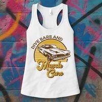 Drive Bars And Muscle Cars Women's Tank Top thumb 3