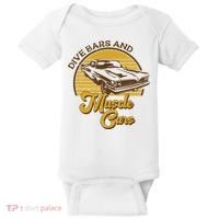 Drive Bars And Muscle Cars Baby Bodysuit thumb 0