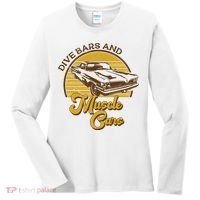 Drive Bars And Muscle Cars Women's Long Sleeve Shirt thumb 0