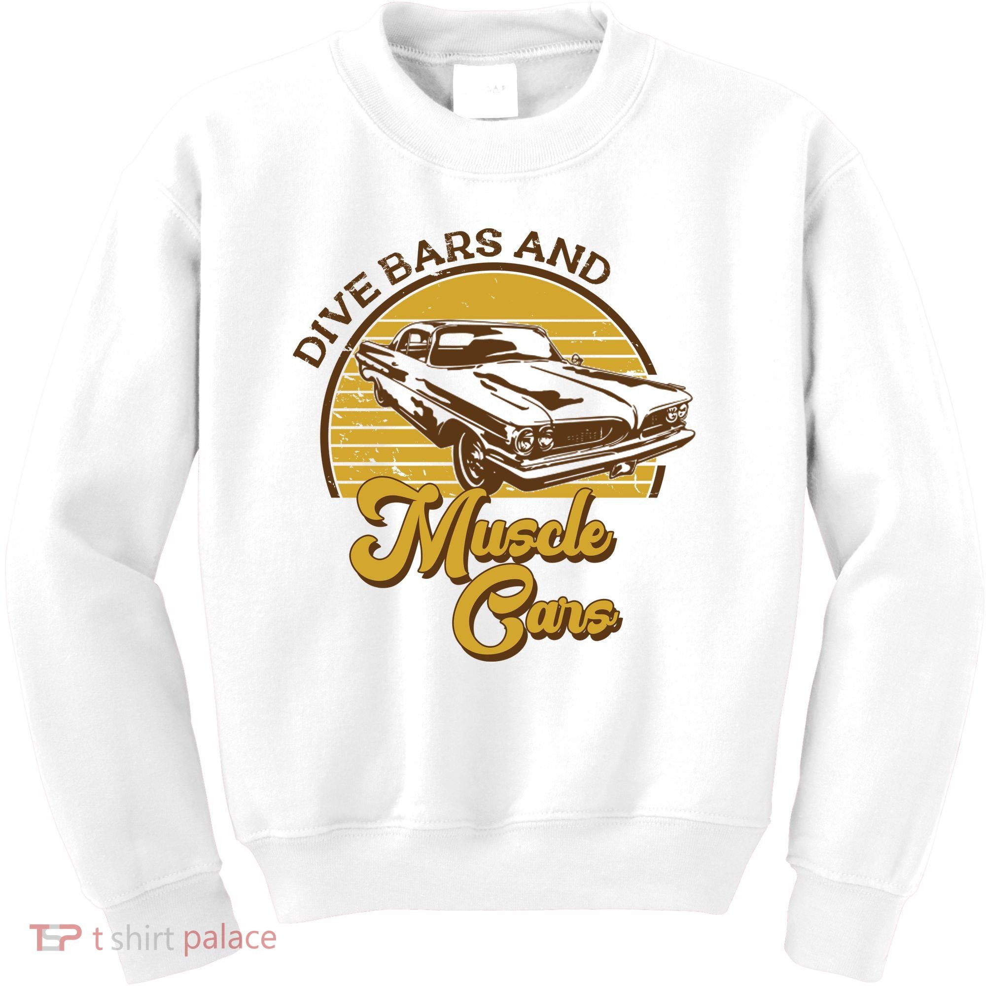 Drive Bars And Muscle Cars Kids Sweatshirt