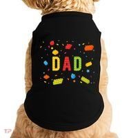 Dad Building Blocks Birthday Doggie Tank thumb 0