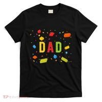 Dad Building Blocks Birthday T-Shirt thumb 0