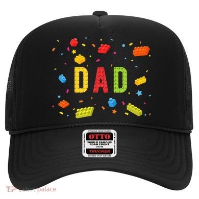 Dad Building Blocks Birthday Hat