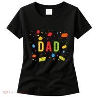 Dad Building Blocks Birthday Women's T-Shirt thumb 0