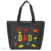 Dad Building Blocks Birthday Tote Bag thumb 0