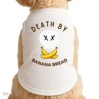 Death By Banana Bread Doggie Tank thumb 0