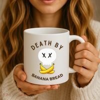 Death By Banana Bread Coffee Mug thumb 3
