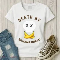 Death By Banana Bread Women's T-Shirt thumb 3