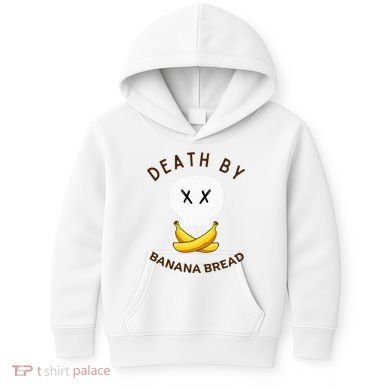 Death By Banana Bread Kids Hoodie