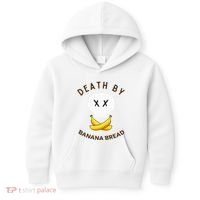 Death By Banana Bread Kids Hoodie thumb 0