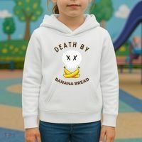 Death By Banana Bread Kids Hoodie thumb 3