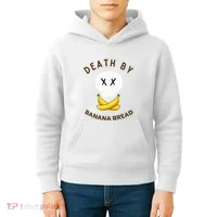 Death By Banana Bread Kids Hoodie thumb 4
