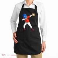 Dabbing Baseball Boys Catcher Pitcher Baseball Apron thumb 2