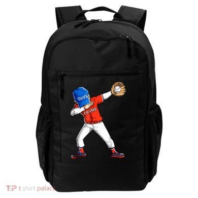 Dabbing Baseball Boys Catcher Pitcher Baseball Backpack
