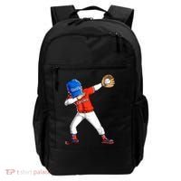 Dabbing Baseball Boys Catcher Pitcher Baseball Backpack thumb 0
