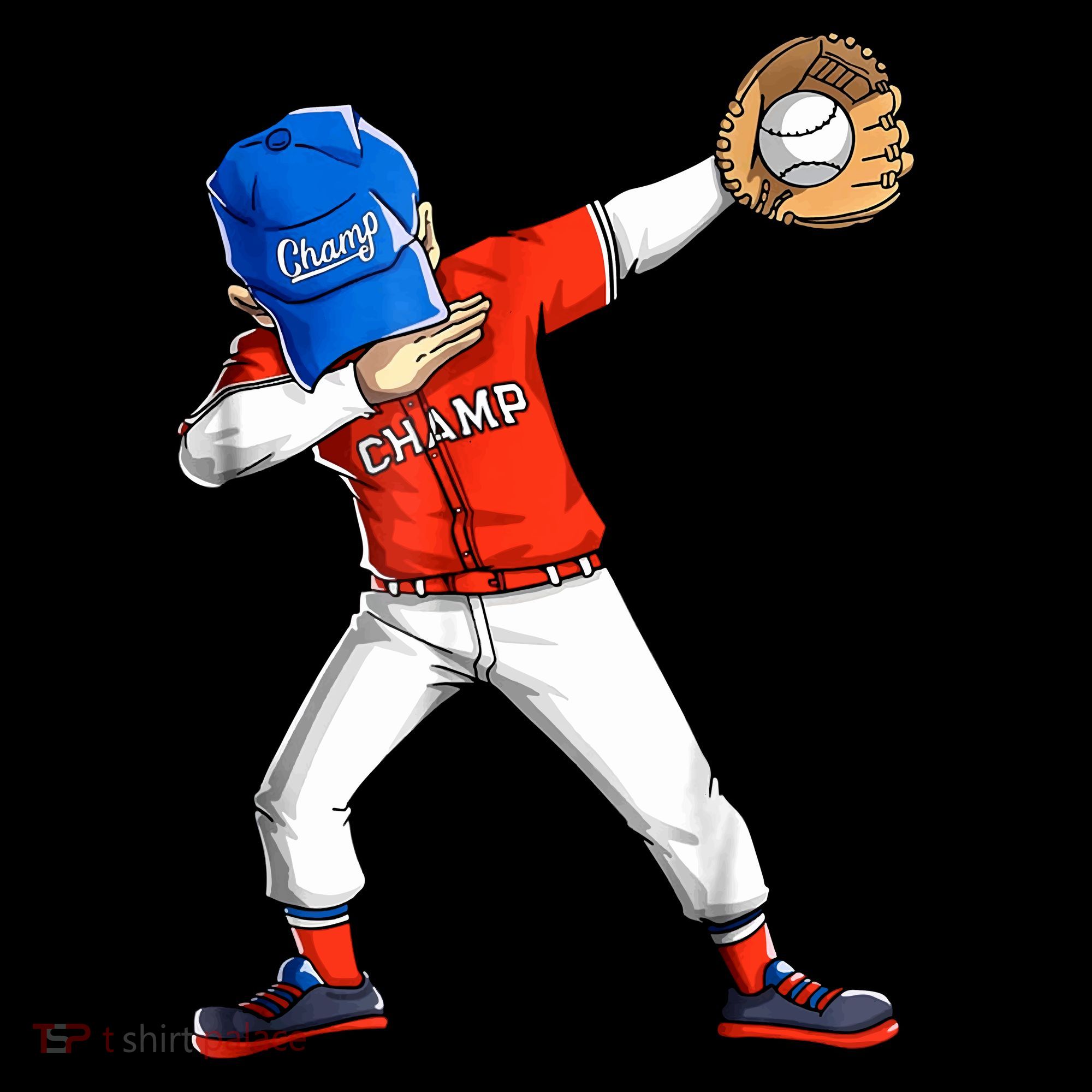 Dabbing Baseball Boys Catcher Pitcher Baseball Backpack