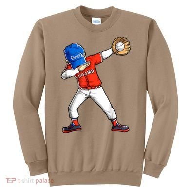 Dabbing Baseball Boys Catcher Pitcher Baseball Sweatshirt