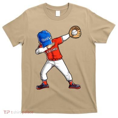 Dabbing Baseball Boys Catcher Pitcher Baseball T-Shirt