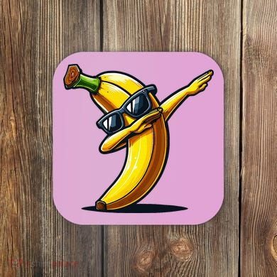Dabbing Banana Boy Banana Coaster