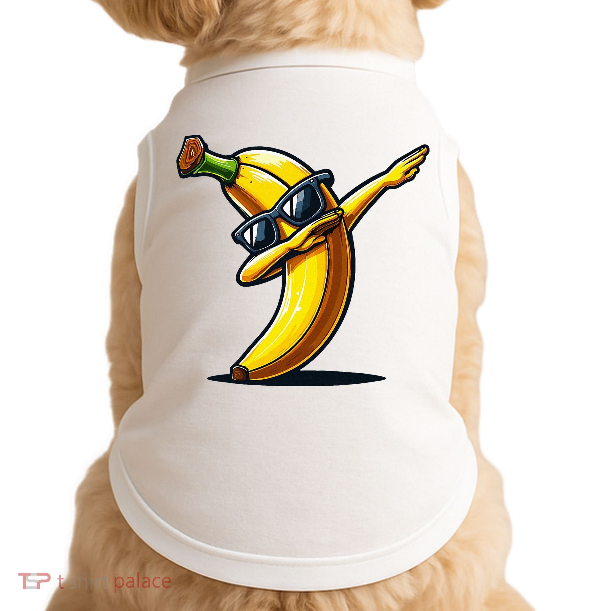 Dabbing Banana Boy Banana Doggie Tank